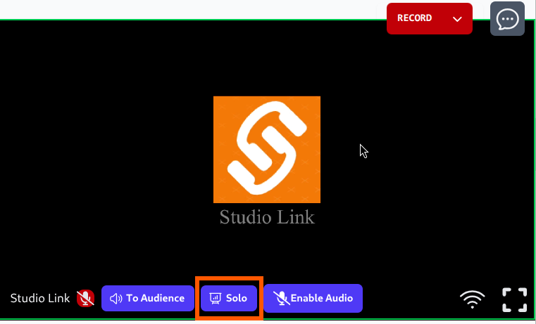 screenshot solo button